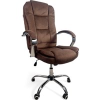 Офисное кресло Calviano Bravo (коричневый велюр)