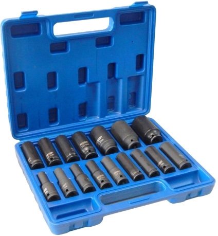

Набор трещотка с головками ForceKraft FK-4169-5MPB (16 предметов)