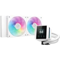 Система жидкостного охлаждения для процессора DeepCool Mystique 240 WH ARGB R-LX240-WHDSNMCP-G-1