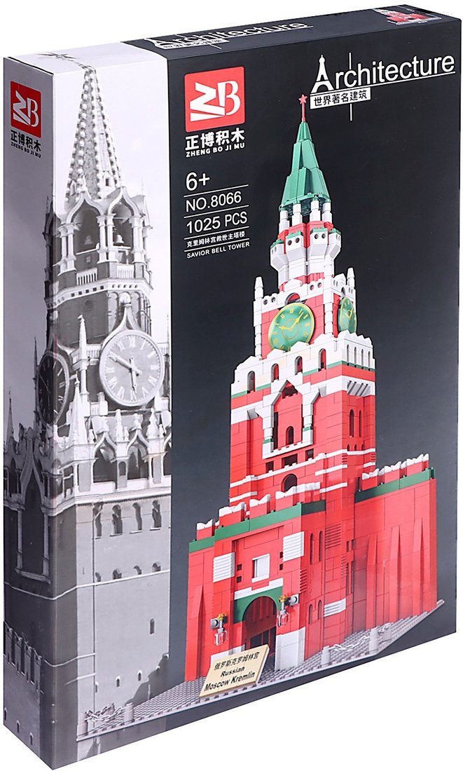 

Конструктор Sima-Land Архитектура. Спасская башня 9928199