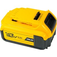 Аккумулятор VOLAT VT-DEW-DCB184-18.0V5.0AH (18В/5 Ah)
