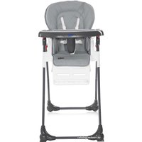 Высокий стульчик Lorelli Dulce 2021 (silver blue leather)