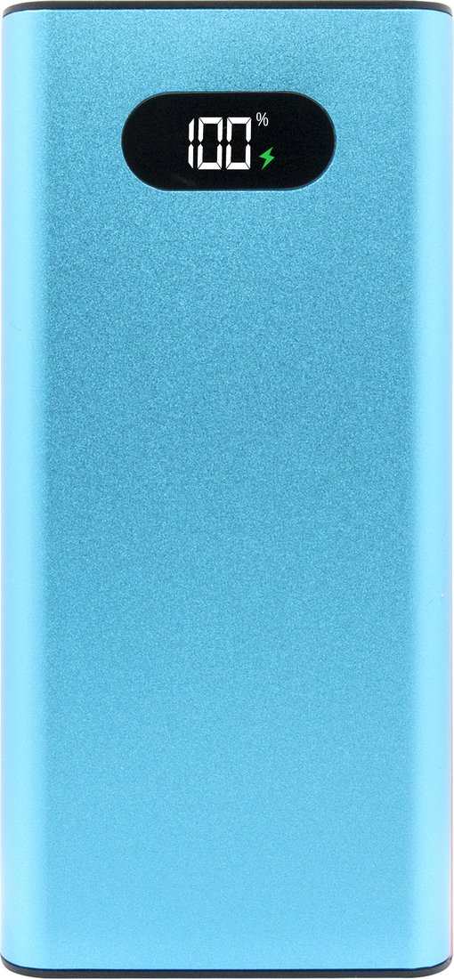 

Внешний аккумулятор TFN Blaze LCD PD 20000mAh (голубой)
