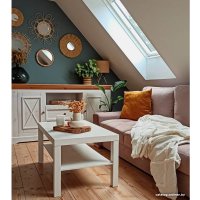 Журнальный столик Mebelain Enkel 82 (белый)