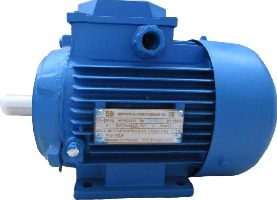 

Электрический двигатель Полесьеэлектромаш АИР80A2 (исполнение - IM1081, крепление - с р.к.в.)