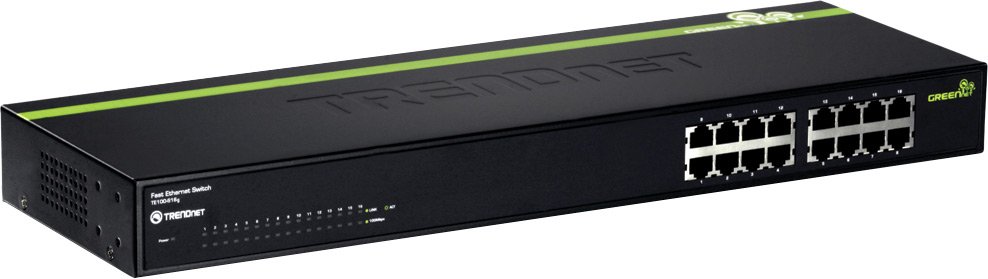 Неуправляемый коммутатор TRENDnet TE100-S16g