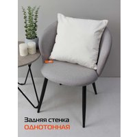 Чехол на подушку Matex Tufted Velvet ALEX-44 (молочный)