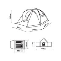 Кемпинговая палатка RSP Outdoors Narle 3 (зеленый)