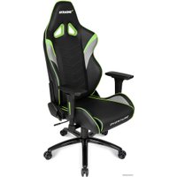 Игровое (геймерское) кресло AKRacing Overture (черный/зеленый)