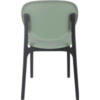 Стул Sheffilton SHT-S180 (зеленый/черный)