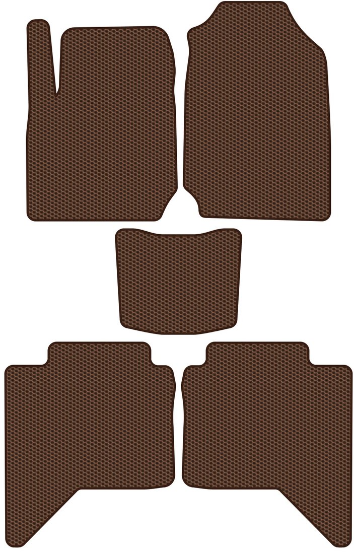 

Комплект ковриков для авто Alicosta Isuzu D-MAX III (пикап / RG) 2021 - Н.В. (коричневый, сота)