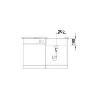 Кухонная мойка Blanco Subline 500-U Coloured Components 527794 (черный)