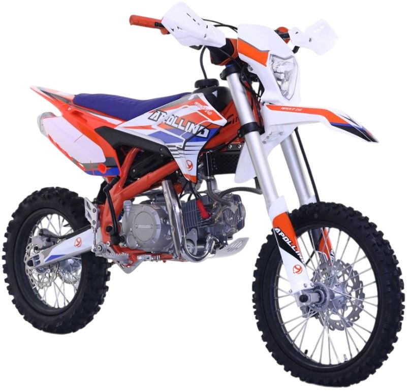 

Мотоцикл Apollino AMX-F 140 17/14 (оранжевый)