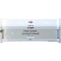 Пластилин скульптурный Гамма Студия 2.80.Е100.004.1 (1 кг, белый, мягкий)