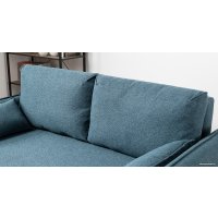 Диван Нижегородмебель Макс ТД 288 (анри 24 синий деним)