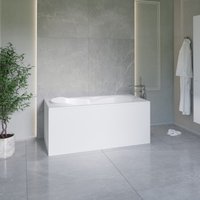 Ванна Lauter Celeste 150x70 21060050 (с каркасом, лицевым экраном и сифоном 21Y11021 матовый черный)