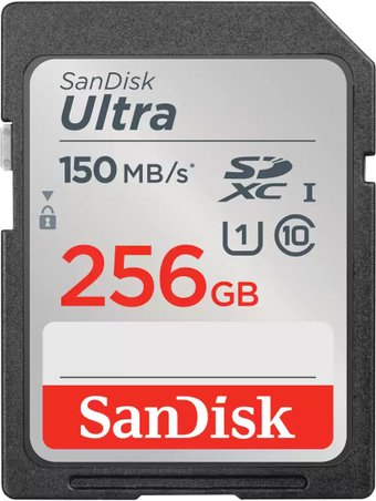 SanDisk Ultra SDXC SDSDUNC-256G-GN6IN 256GB