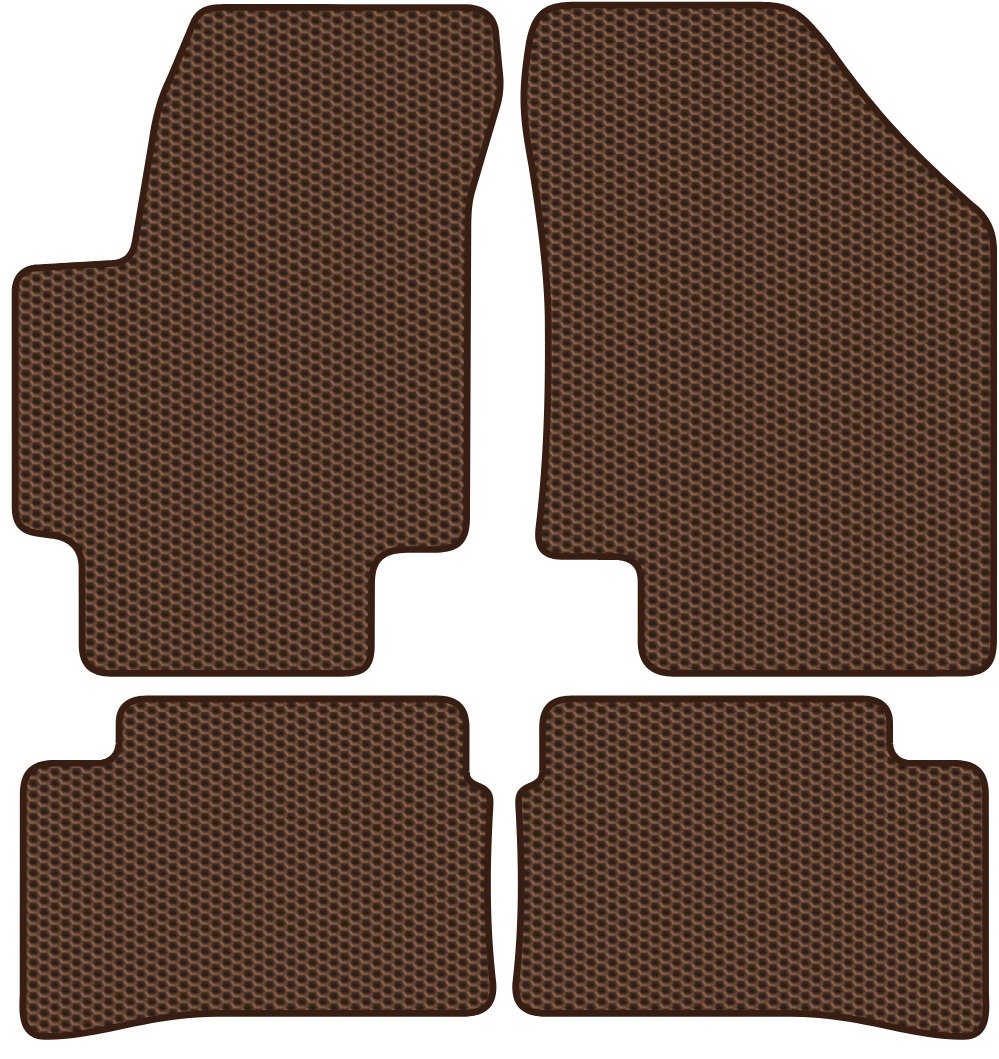 

Комплект ковриков для авто Alicosta Hyundai Verna (седан / MC) 2006 - 2009 (коричневый, сота)