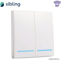 Выключатель Sibling Powerlight-M2W 2-канальный