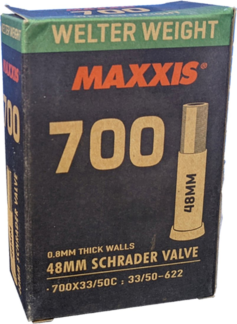 

Велокамера Maxxis Welter Weight 700x33/50C EIB00137200