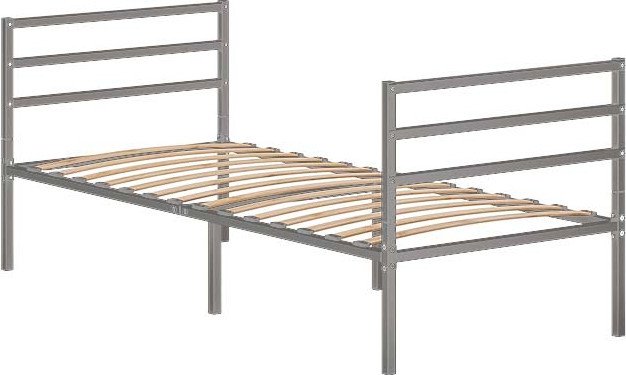 Кровать Домаклево Металика Г3+Г3 80x190 (серый)