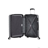 Чемодан-спиннер American Tourister Flashline Sky Silver 67 см