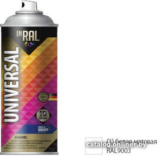 Краска Inral 26-7-6-003 400 мл (белый матовый)