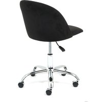 Офисное кресло TetChair Melody (флок, черный)