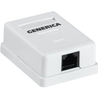 Розетка компьютерная Generica CS2-1C5EU-12-G