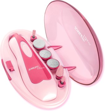 Аппарат для маникюра и педикюра Scarlett SC-MS95006 (розовый)