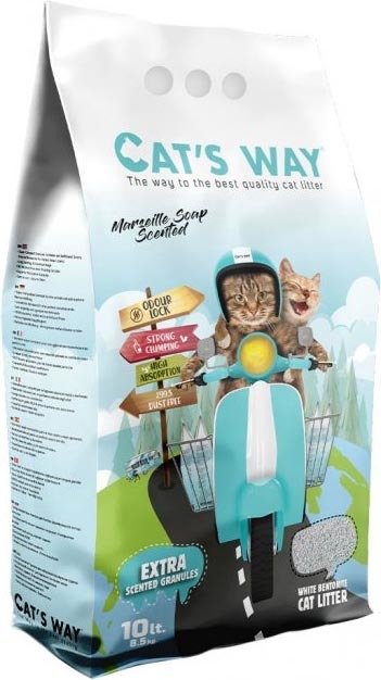 

Наполнитель для туалета Cats Way Marseille Soap 10 л