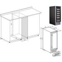 Винный шкаф Temptech WP2DQ60DCS