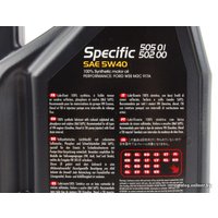 Моторное масло Motul Specific 505 01 502 00 505 00 5W-40 5л