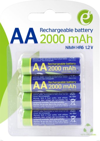 Gembird AA 2000 mAh 4 шт. EG-BA-AA20R4-01