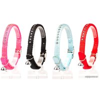 Ошейник Duvo Plus Стразы 11157/pink в Гомеле