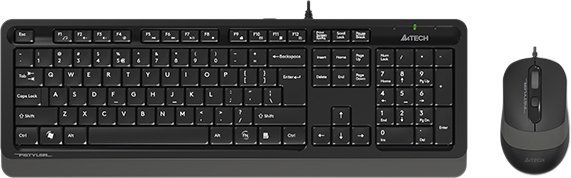 

Офисный набор A4Tech Fstyler F1010 (черный/серый)
