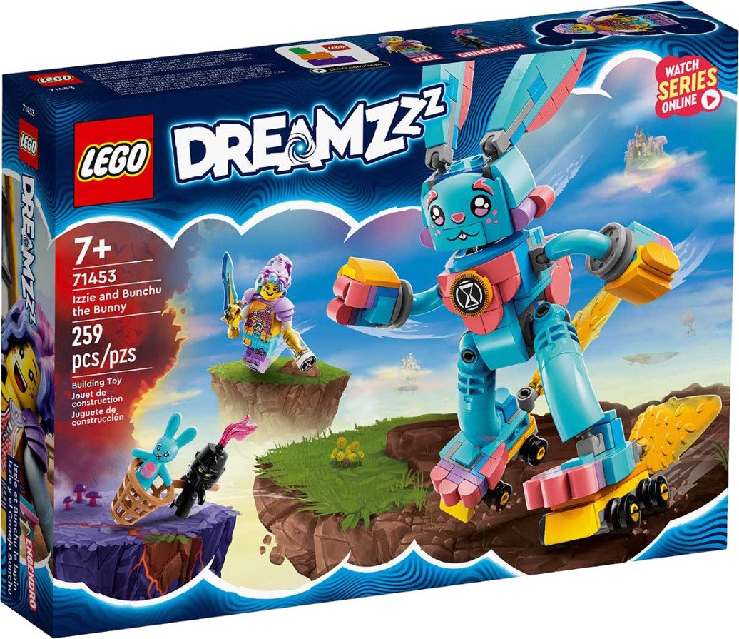 Конструктор LEGO DREAMZzz 71453 Иззи и кролик Бунчу