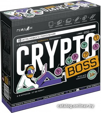 Настольная игра ГеоДом Криптобосс 4660136225881