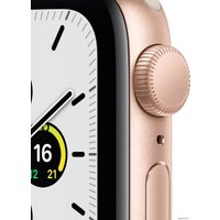 Умные часы Apple Watch SE 40 мм (алюминий золотистый/звездный свет)