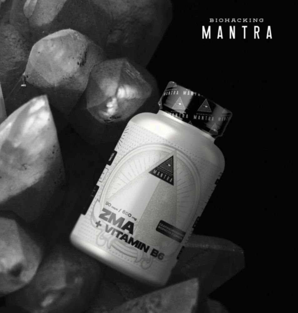 

Комплекс Mantra Biohacking ZMA+B6 (90 капсул)