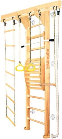 

Детский спортивный комплекс Kampfer Wooden ladder Maxi Wall Стандарт (натуральный)