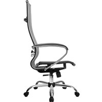Офисное кресло Metta SK-1-BK Комплект 7, Ch ов/сечен (резиновые ролики, серый)