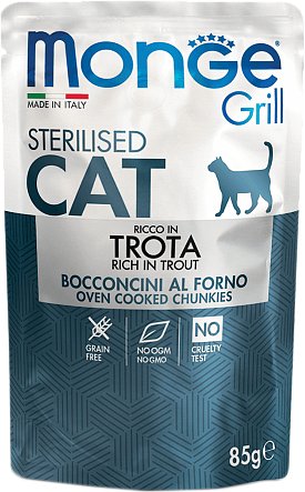 

Пресервы Monge Grill Trota Sterilised 85 г
