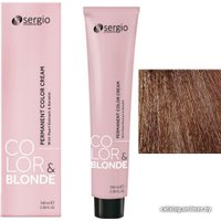 Крем-краска для волос Sergio Professional Color&Blonde 8.33 блондин золотистый интенсивный