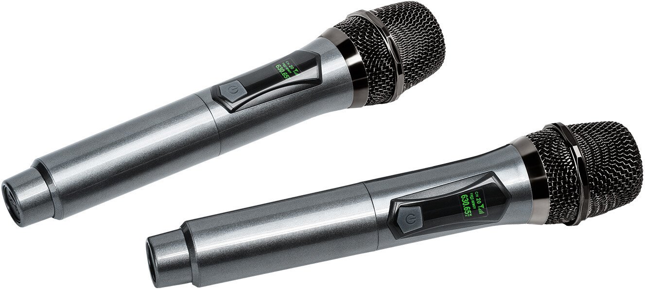 Радиомикрофон Ritmix RWM-332 (серебристый)