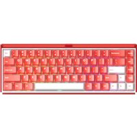Клавиатура Akko Ray68 HE Magnetic Misty Red & White (Akko AstroAim Magnetic)