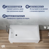 Ванна Lauter Estelle 120 21206020 (с каркасом)