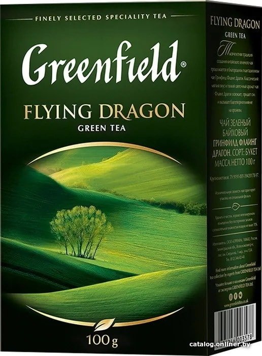 Зеленый чай Greenfield Flying Dragon 100 г