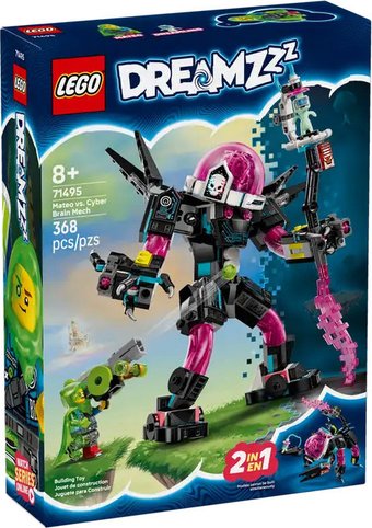 LEGO DREAMZzz Матео против кибермозгового робота 71495