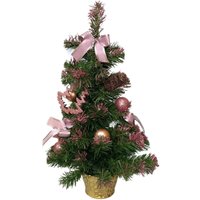 Ель Merry Bear настольная шишками 0.5 м